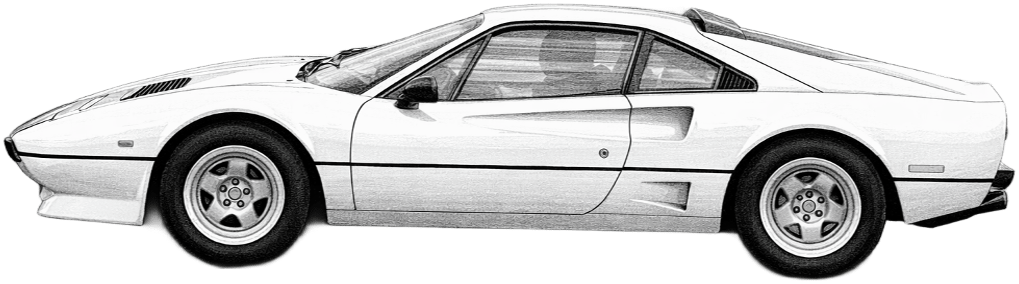 Drawing 208 GTB Turbo