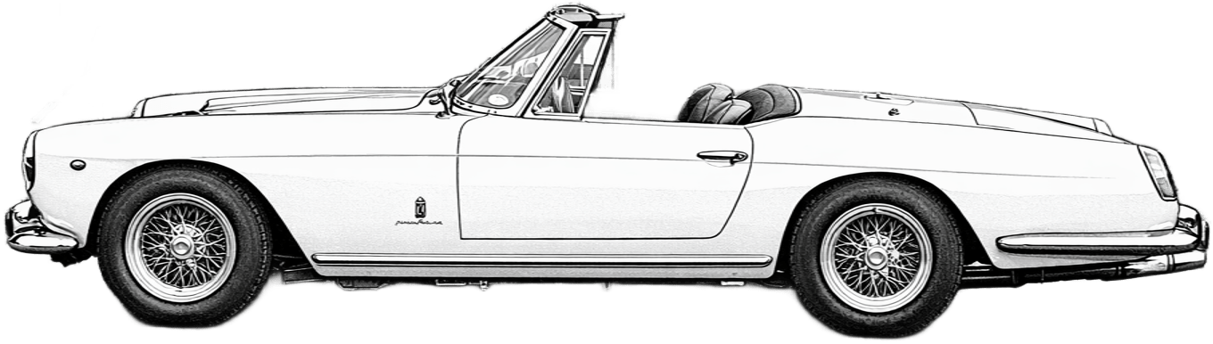 Drawing 250 GT Cabriolet