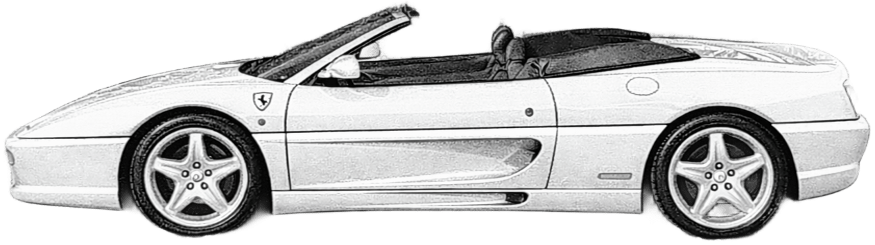 Drawing F355 Spider