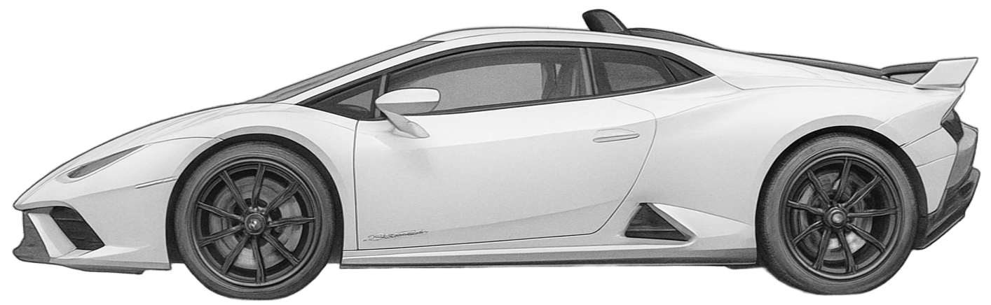 Drawing Lamborghini Huracan Sterrato