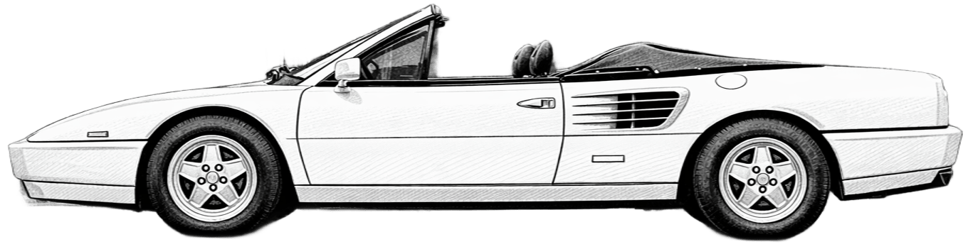 Drawing Mondial T Cabriolet