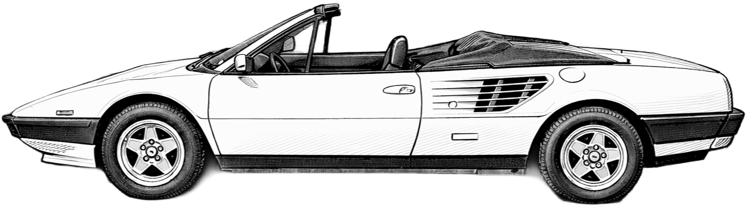 Drawing Mondial qv Cabriolet