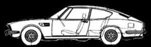 Drawing Fiat Dino coupe