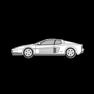 Testarossa drawing