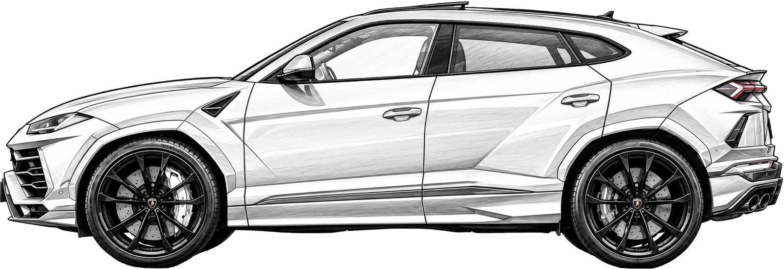 Urus drawing