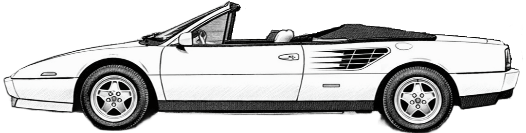 drawing Mondial 3.2 Cabriolet